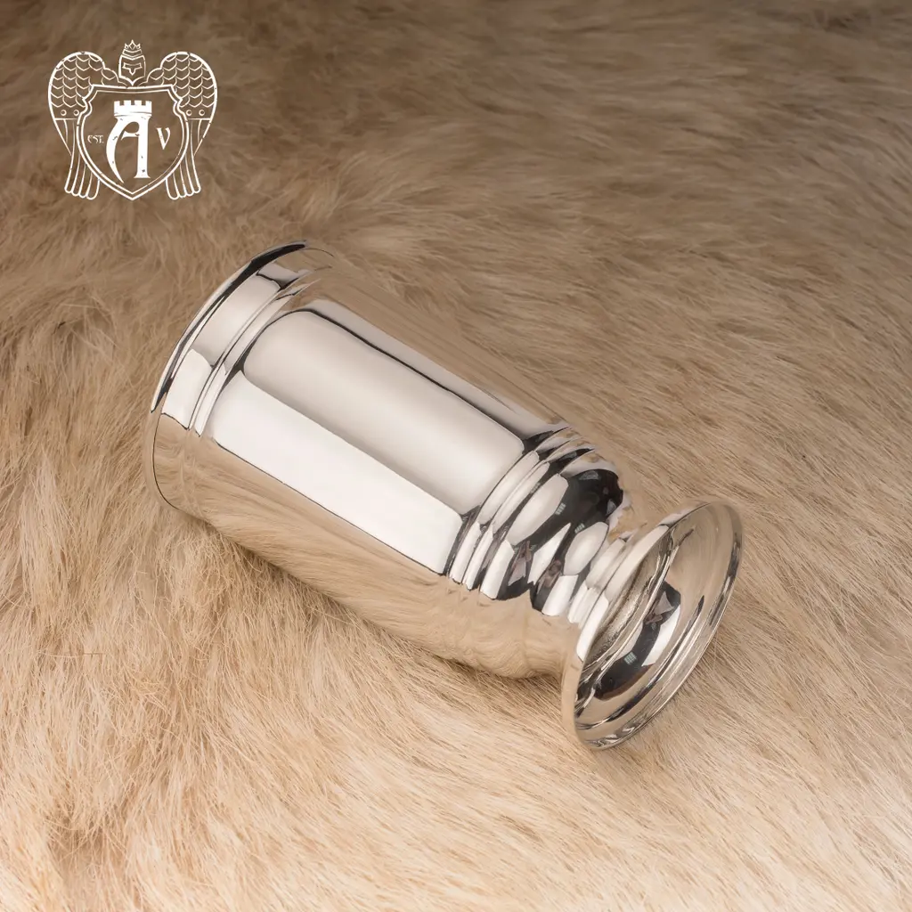 Стакан из чистого серебра 999 пробы «Свежесть» - фото 3