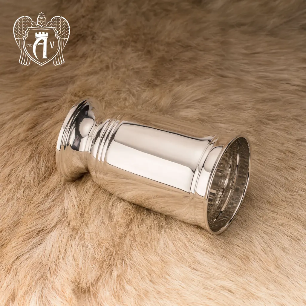 Стакан из чистого серебра 999 пробы «Свежесть» - фото 5