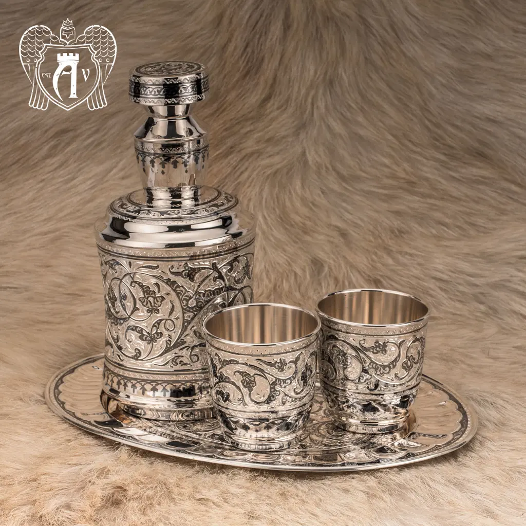 Серебряный сервиз для виски «Гранд» - фото 4