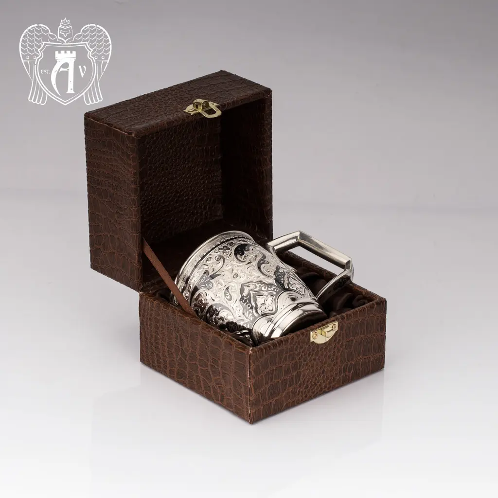 Кружка из серебра для напитков  «Клер» - фото 4