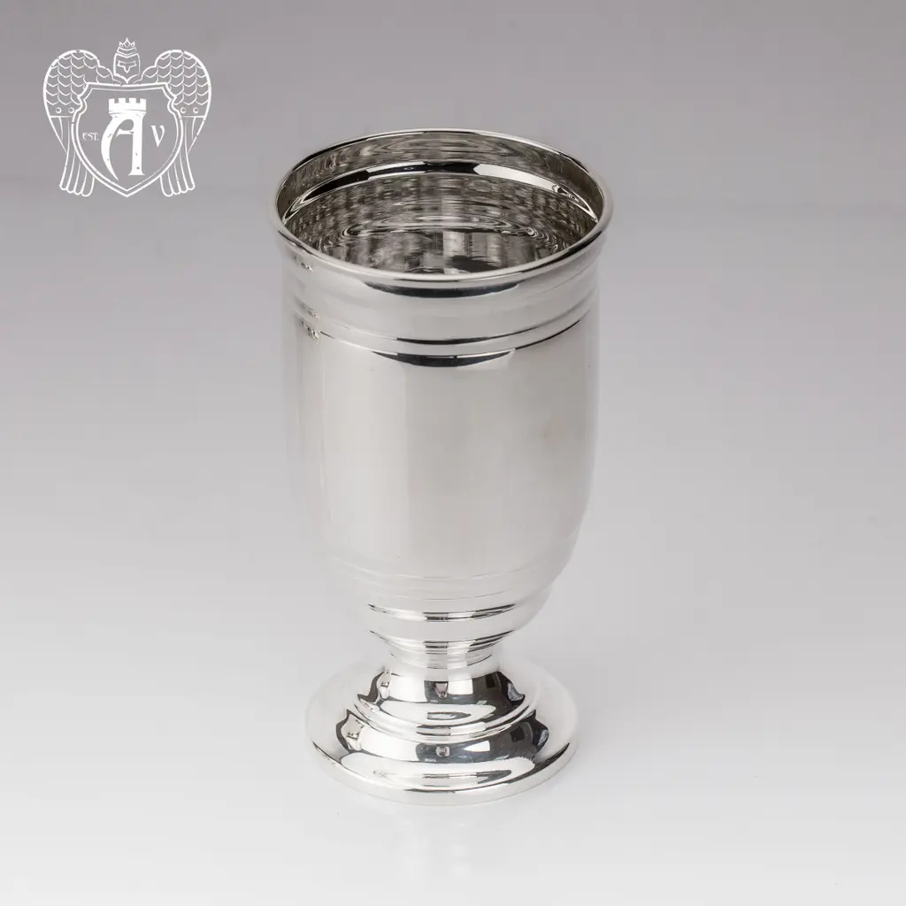 Кубок из чистого серебра 999 пробы «Глянец» - фото 3