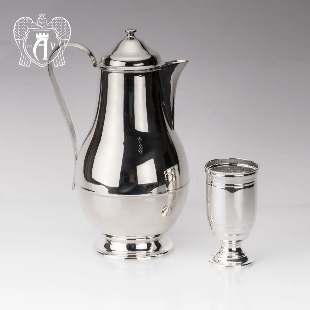 Кувшин из серебра 925 пробы  «Глянец» - фото 4