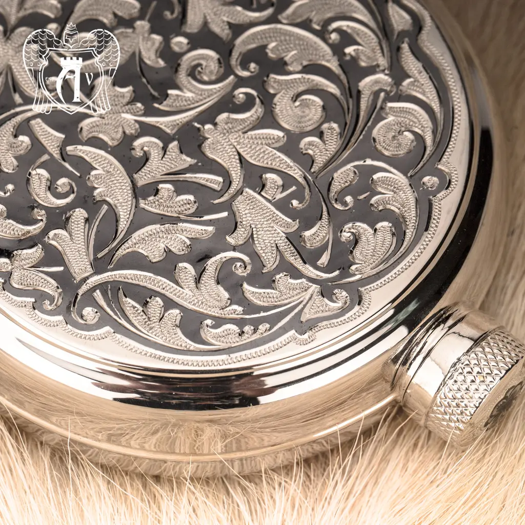 Серебряная фляжка «Минос» - фото 2