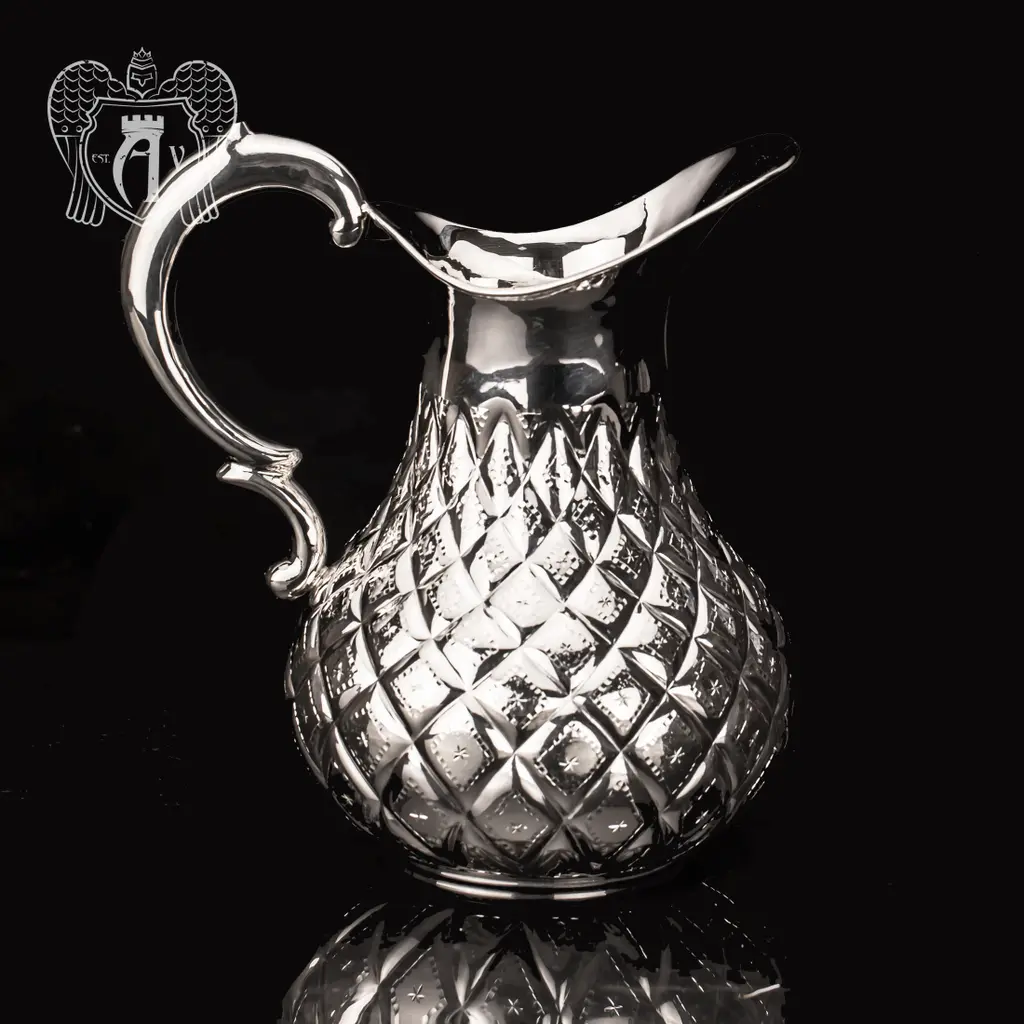 Кувшин из серебра  «Грация» без крышки - фото 2