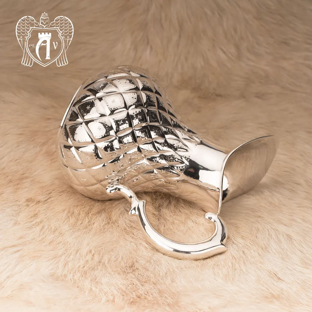 Кувшин из серебра  «Грация» без крышки - фото 4