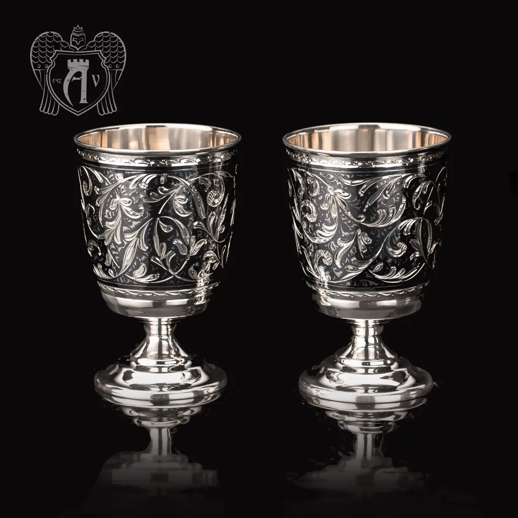 Бокал из  серебра  «Клио» - фото 5