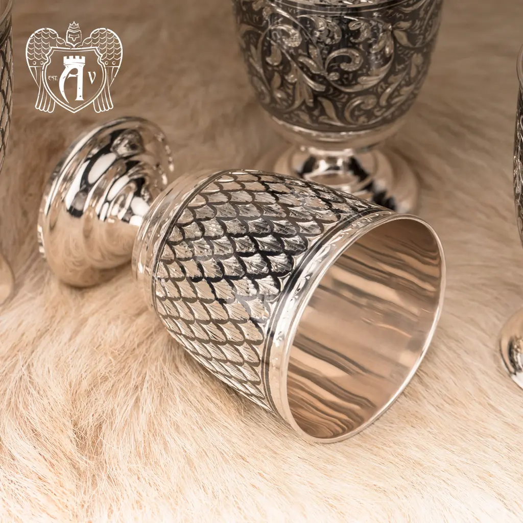 Бокал из серебра «Лорд» - фото 4