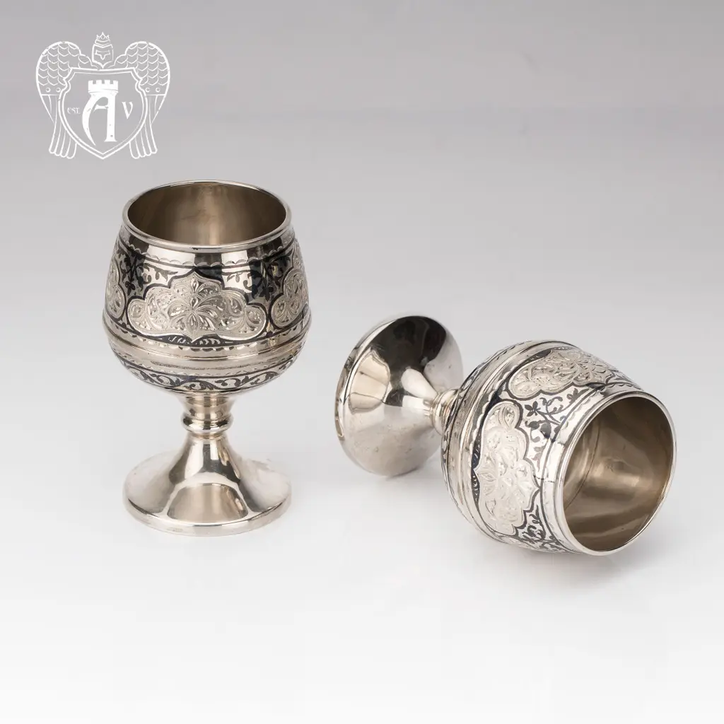 Бокал из серебра «Аллегро» - фото 2