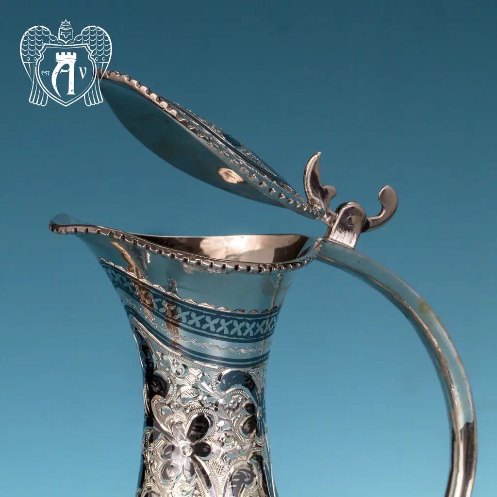 Кувшин из серебра «Гриндевальд» - фото 4