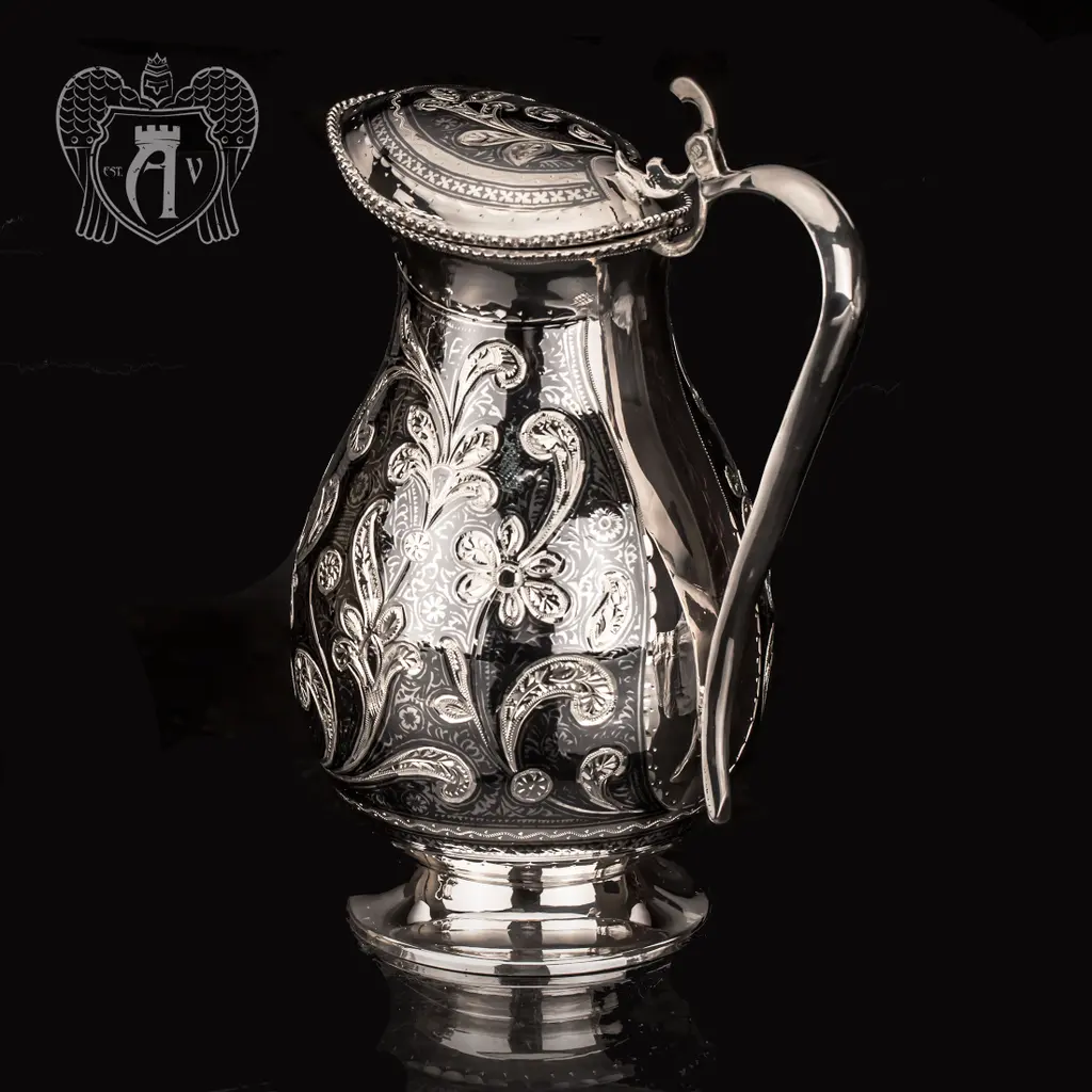 Кувшин из серебра «Мирида» - фото 3
