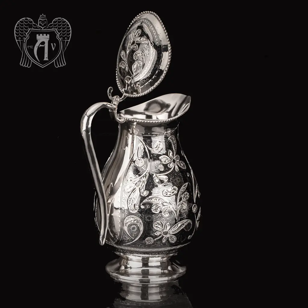 Кувшин из серебра «Мирида» - фото 4