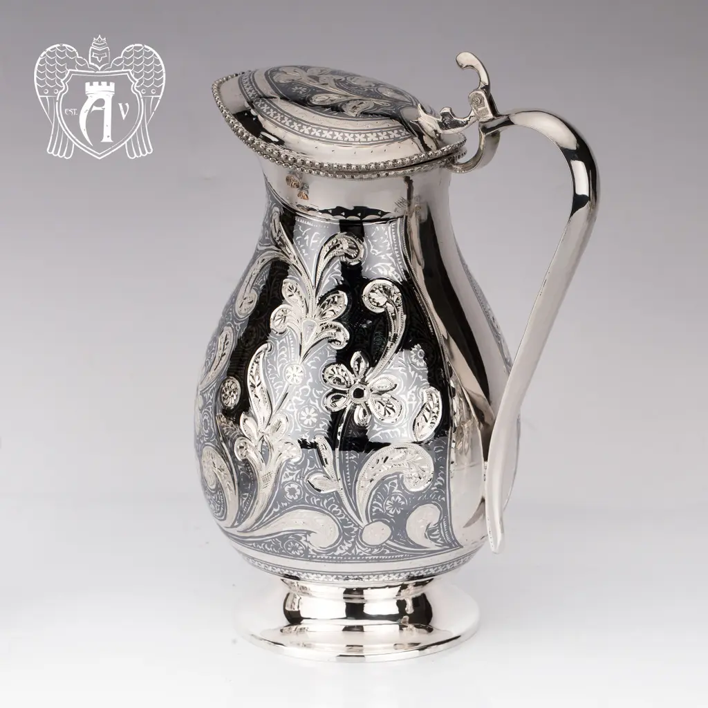 Кувшин из серебра «Мирида» - фото 5
