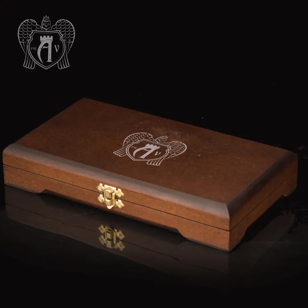 Столовый набор из серебра 925 пробы 2 персоны «Элегант» 4 предмета - фото 2