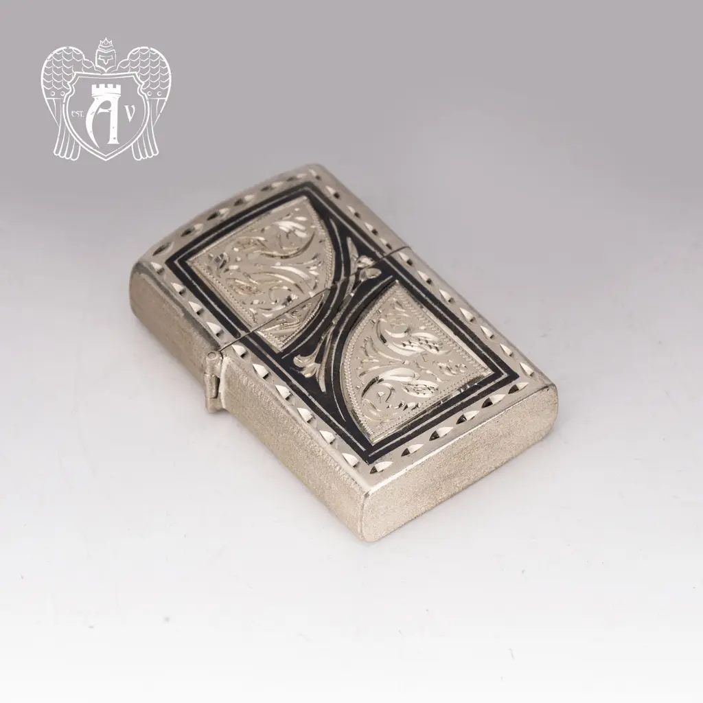 Зажигалка из серебра  «Мираж» - фото 2