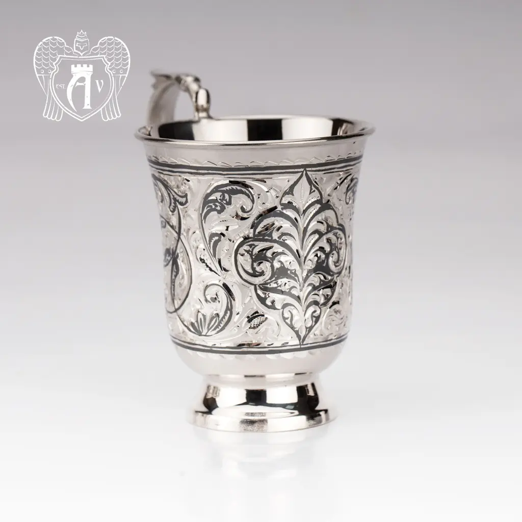 Набор серебряных кружек «Донна» - фото 2