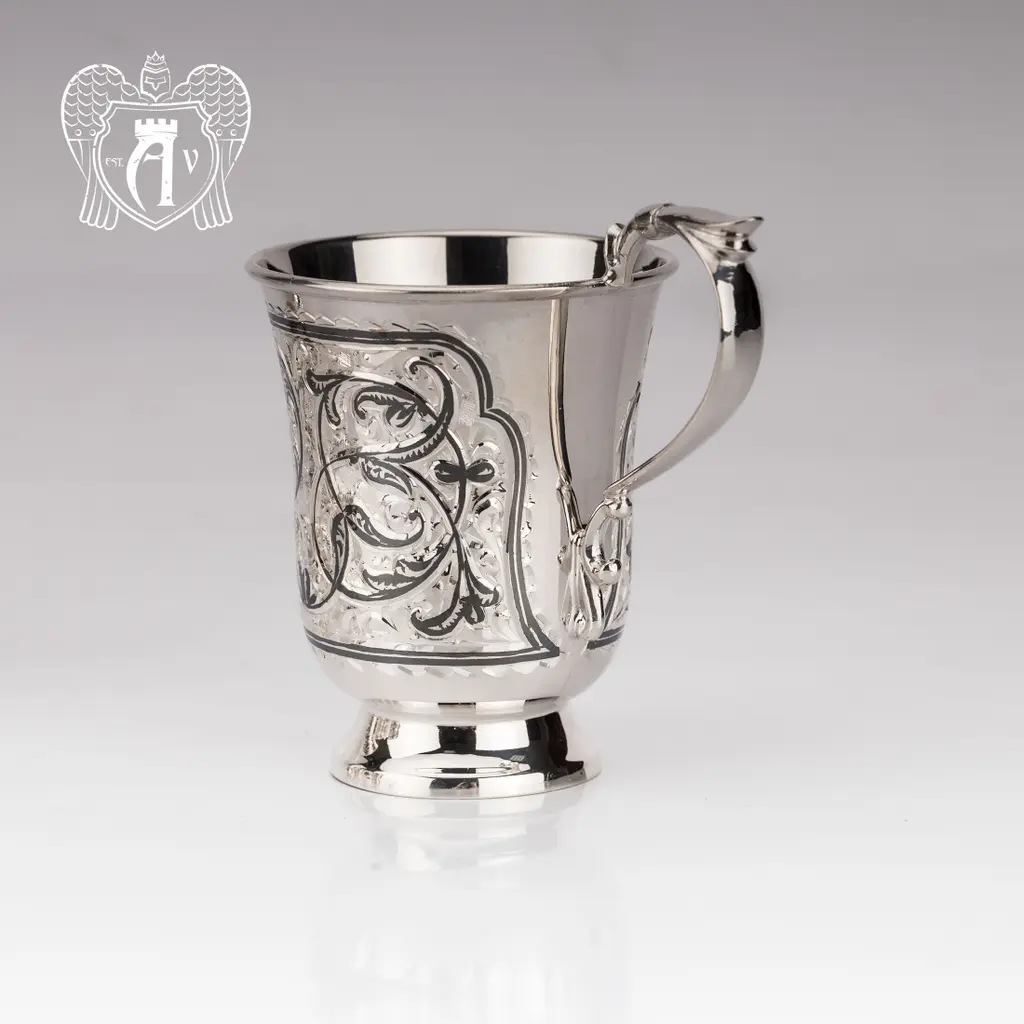 Набор серебряных кружек «Клодия» - фото 4