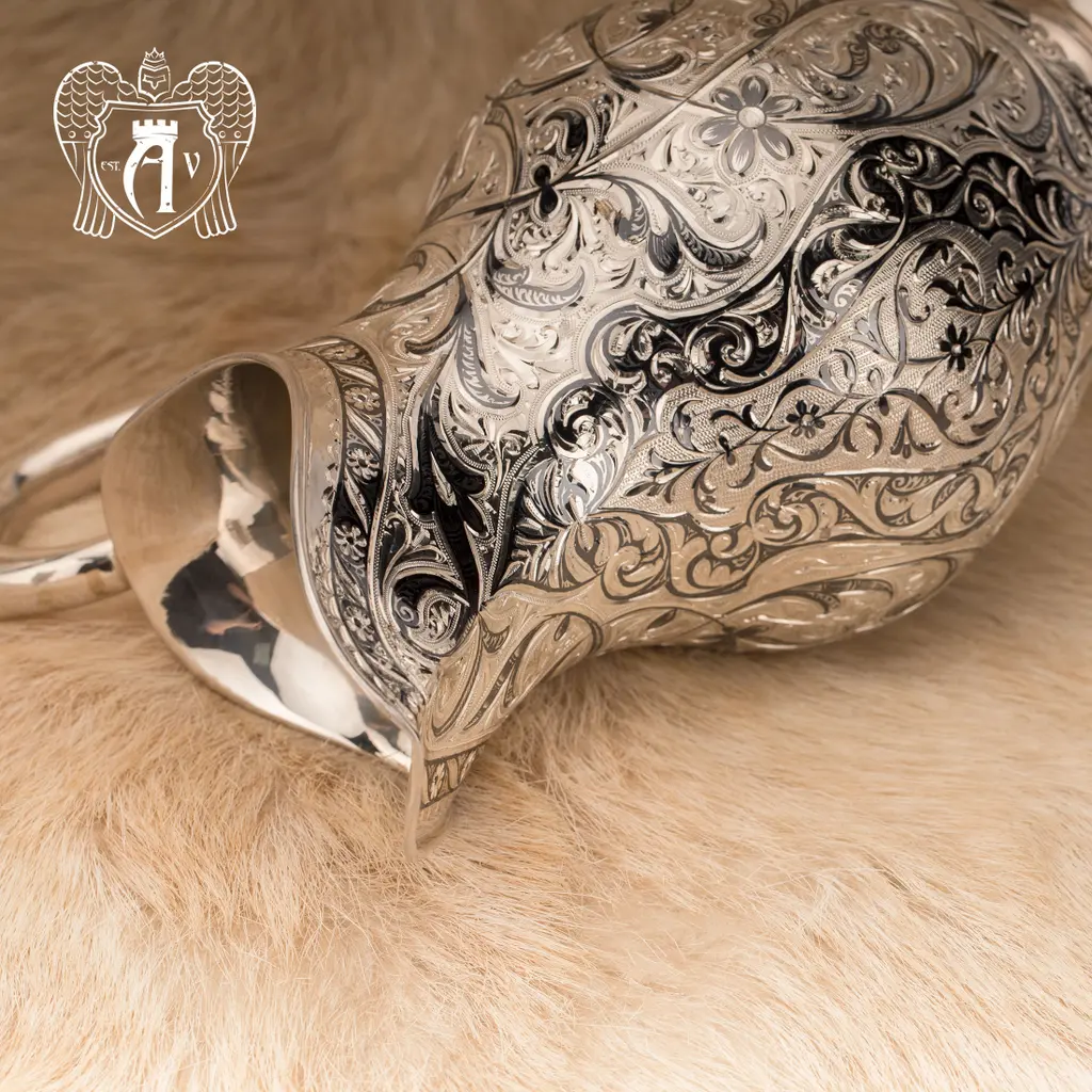 Кувшин из серебра  «Каллисто» - фото 3