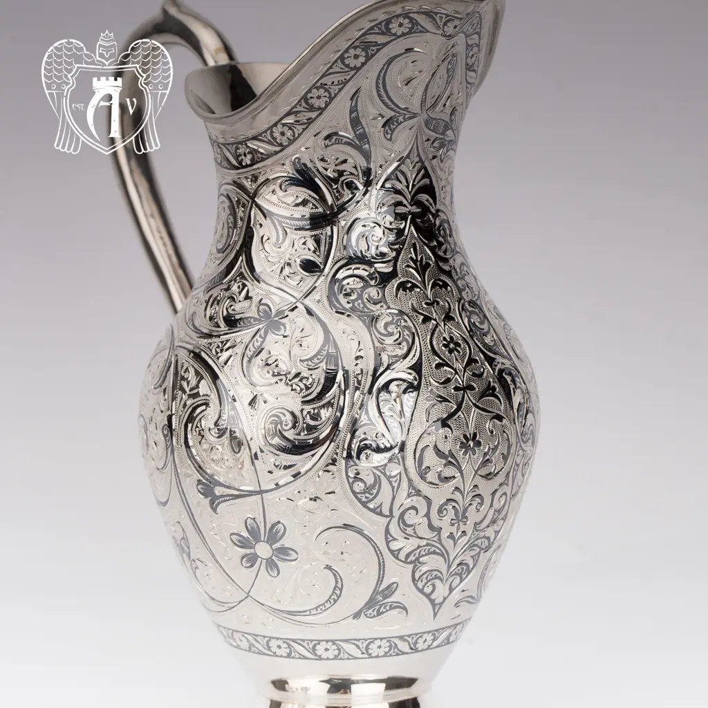 Кувшин из серебра  «Каллисто» - фото 6