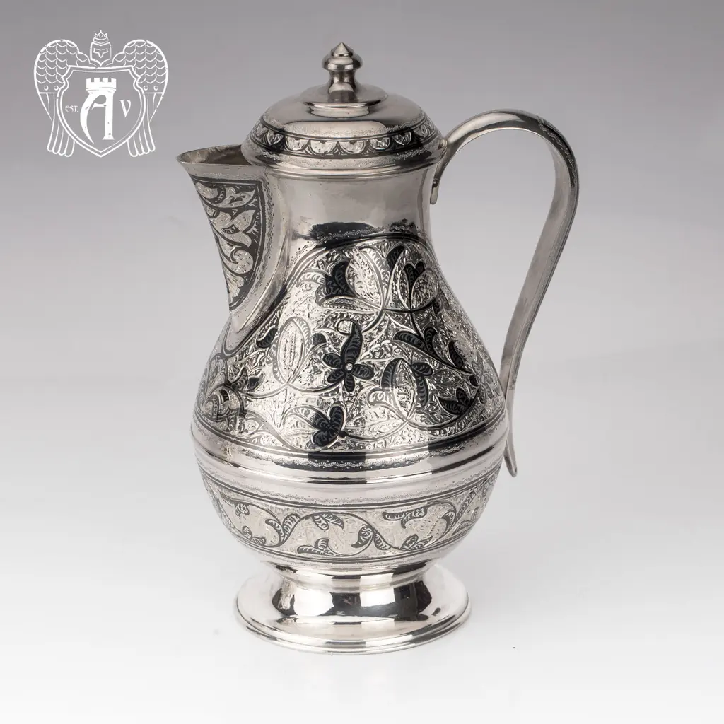 Кувшин из серебра «Тесей» - фото 5