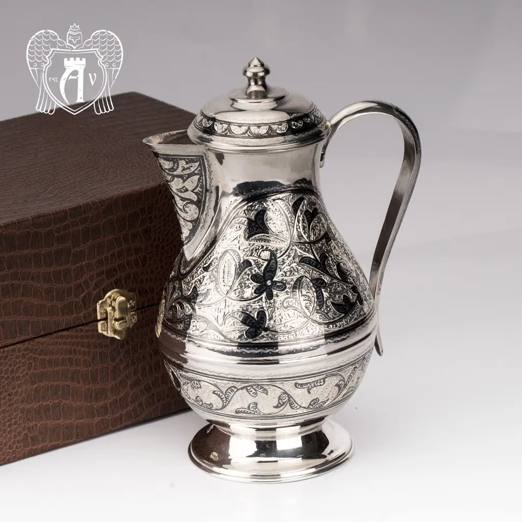 Кувшин из серебра «Тесей» - фото 4