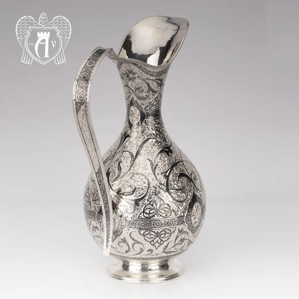 Кувшин из серебра  «Антика» - фото 3