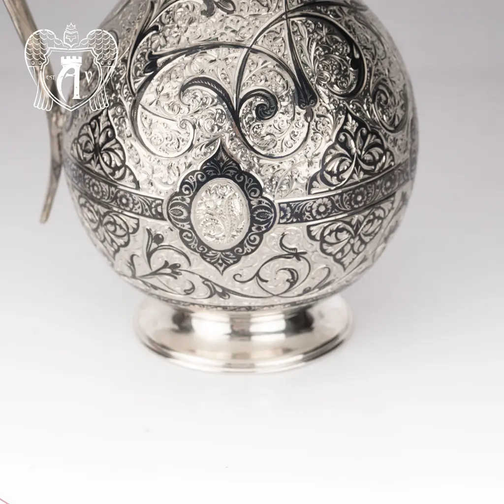 Кувшин из серебра  «Антика» - фото 4