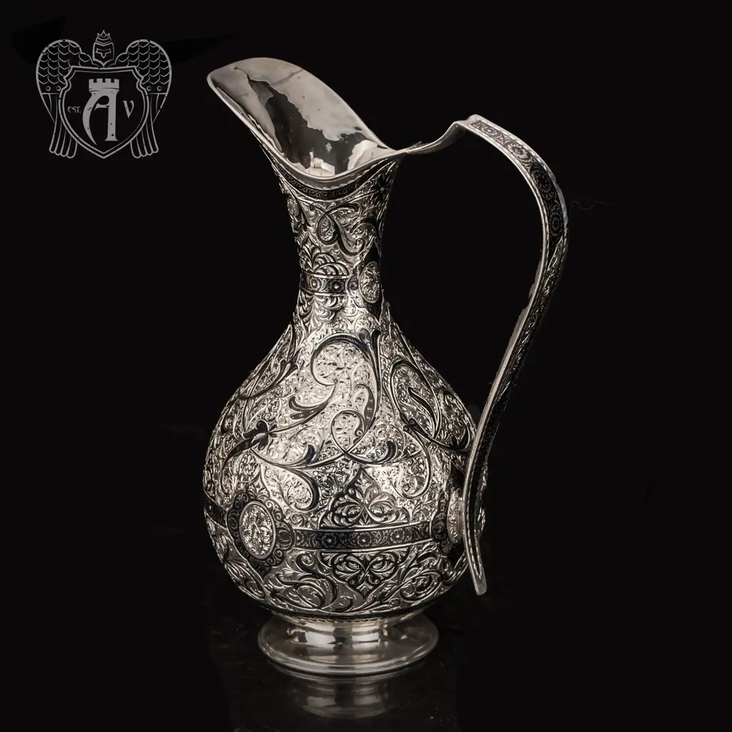 Кувшин из серебра  «Антика» - фото 6