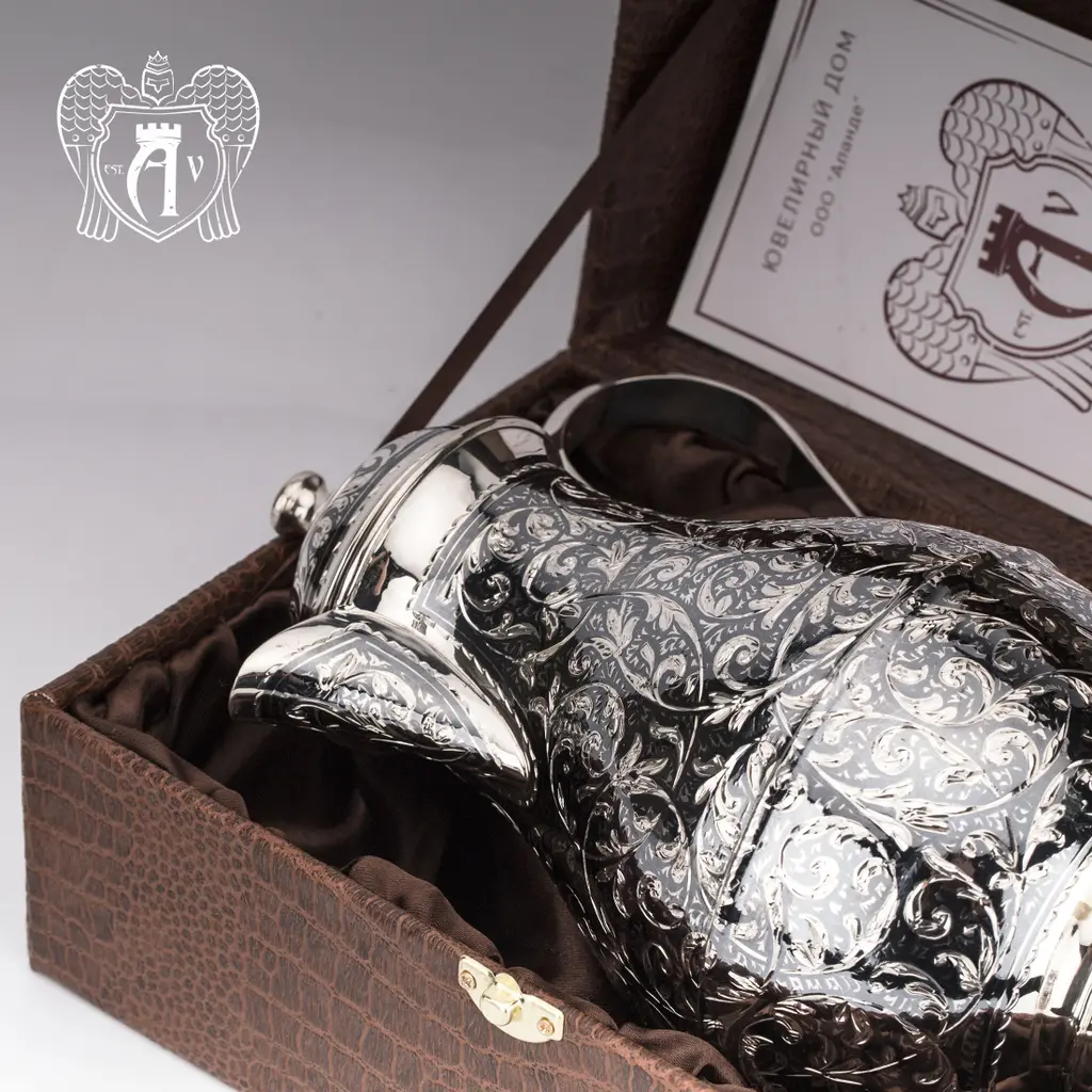 Кувшин из серебра  «Клио» - фото 3