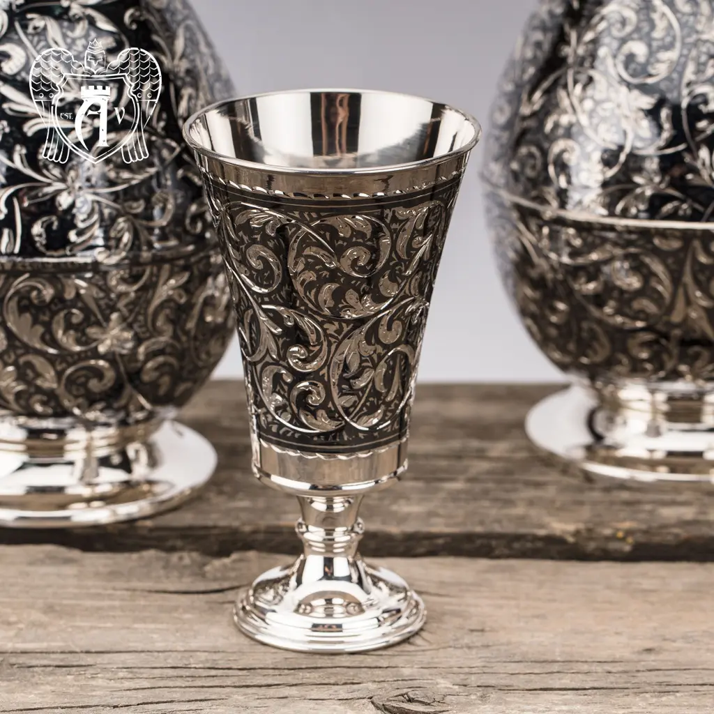 Серебряный стакан «Клио» - фото 5