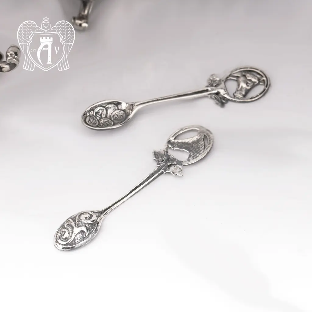 Серебряный набор для специй «Дворцовый» - фото 3