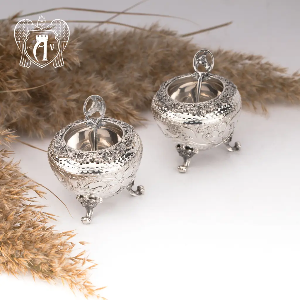 Серебряный набор для специй «Дворцовый» - фото 2