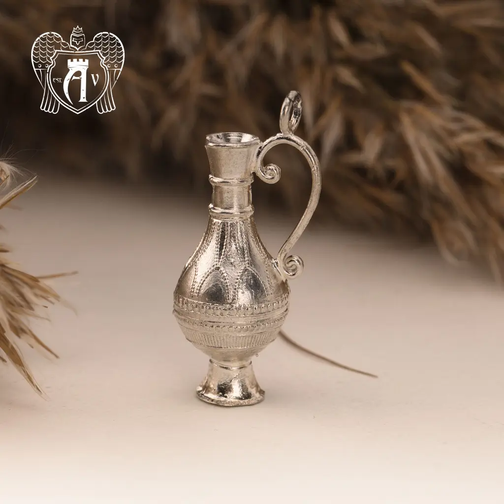 Подвеска  из серебра «Кувшин» - фото 3