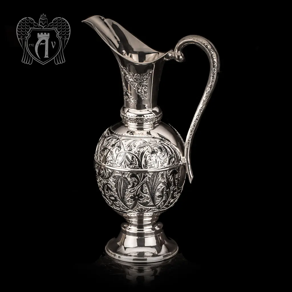 Кувшин из серебра  «Лора» - фото 6