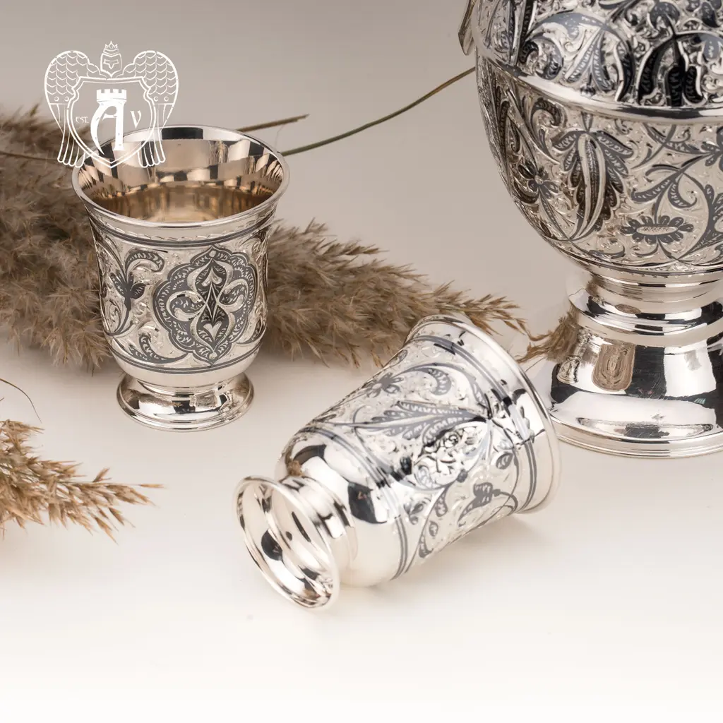 Сервиз  из серебра  «Лора» - фото 5