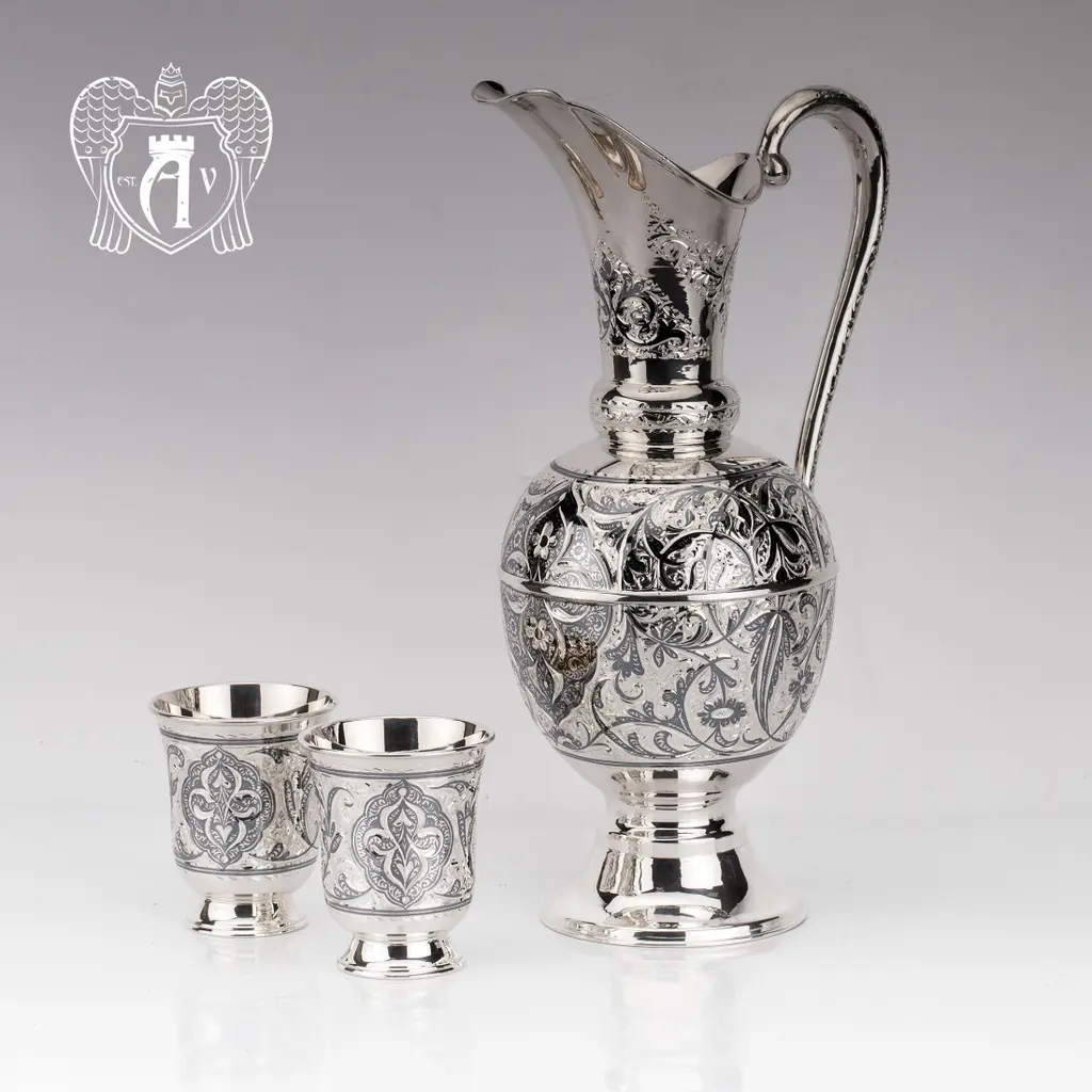 Сервиз  из серебра  «Лора» - фото 6