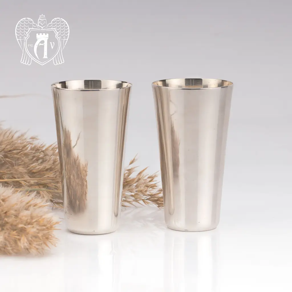 Набор серебряных стопок  «Глянец» - фото 3