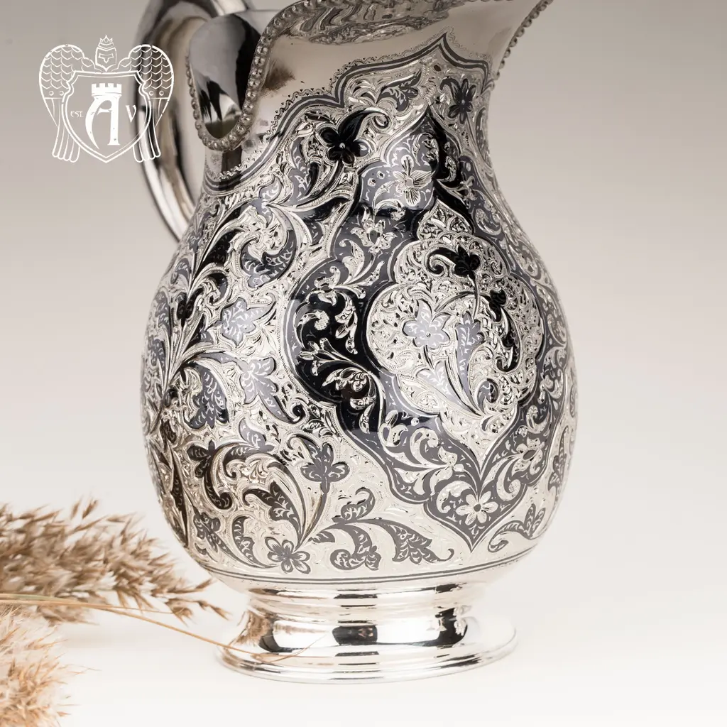 Кувшин из серебра  «Маэстро» без крышки - фото 3