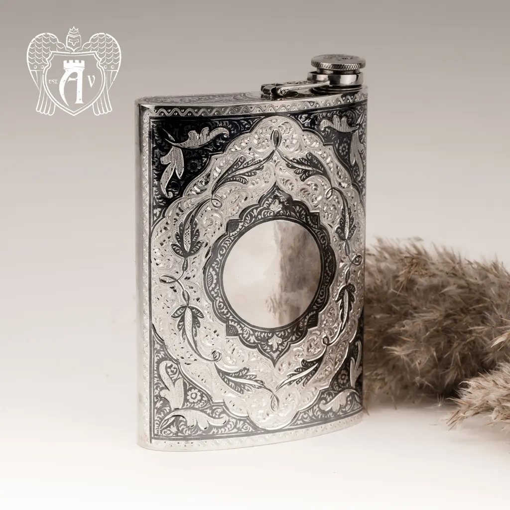 Серебряная фляжка «Падишах» - фото 3