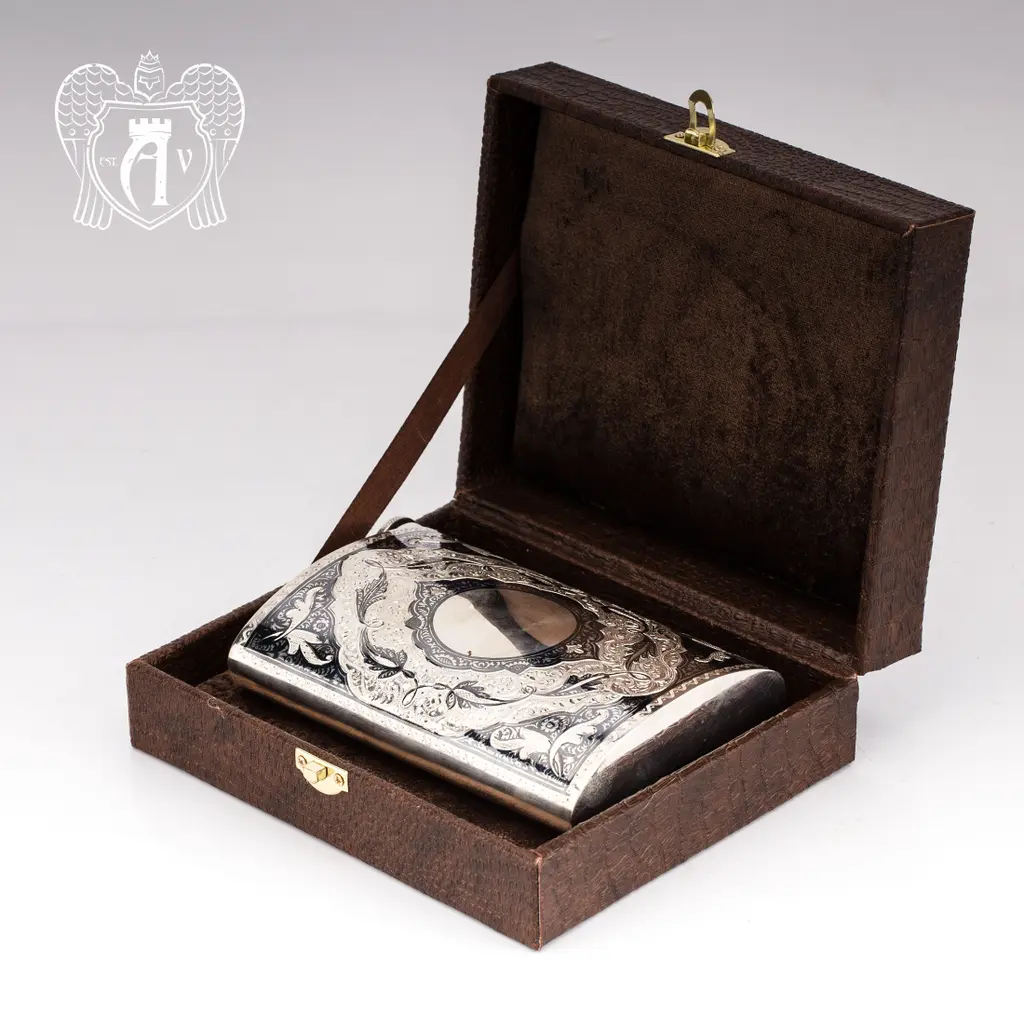 Серебряная фляжка «Падишах» - фото 4