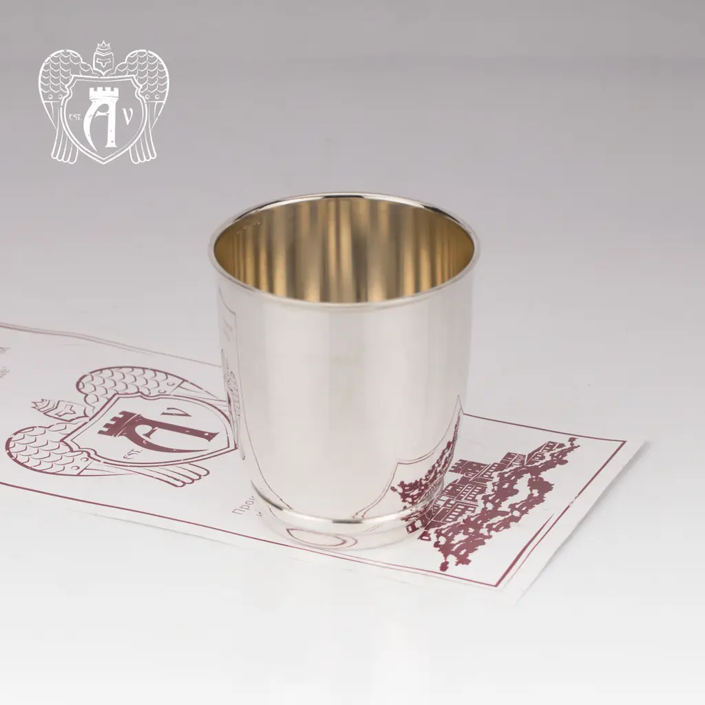 Серебряный стакан «Греджио» 925 проба - фото 2