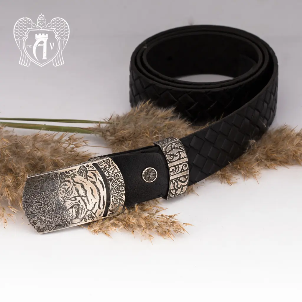 Серебряный ремень «Тигр» - фото 2