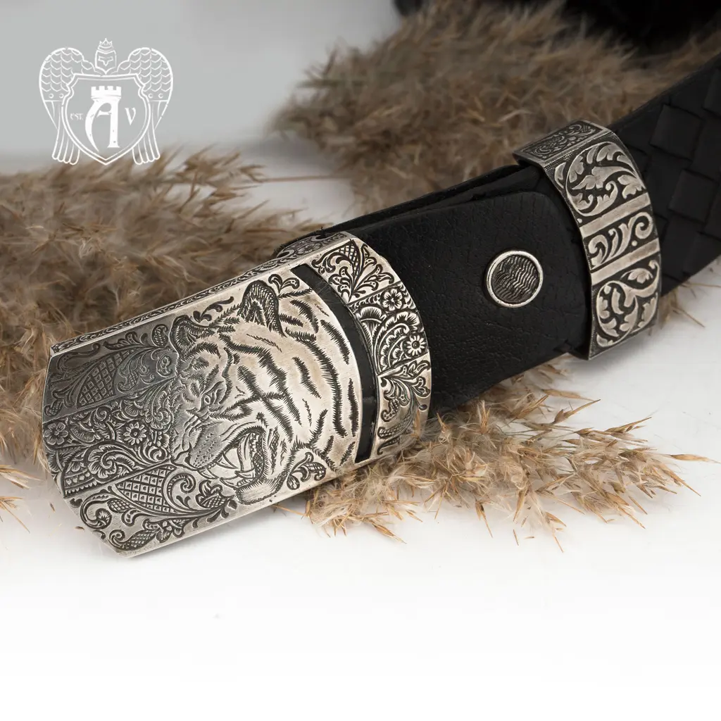 Серебряный ремень «Тигр» - фото 4