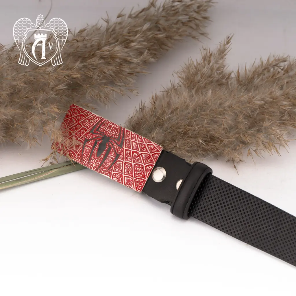 Ремень из серебра  «Человек паук» - фото 2