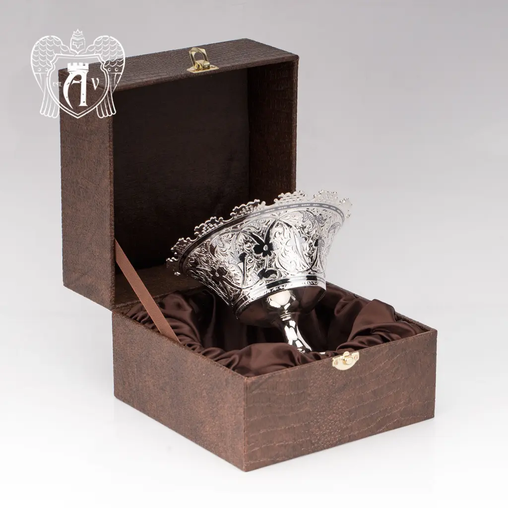 Конфетница из серебра  «Мирелла» - фото 4