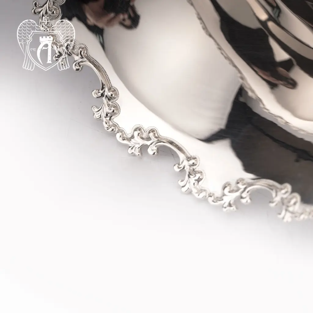 Конфетница из серебра  «Мирелла» - фото 6