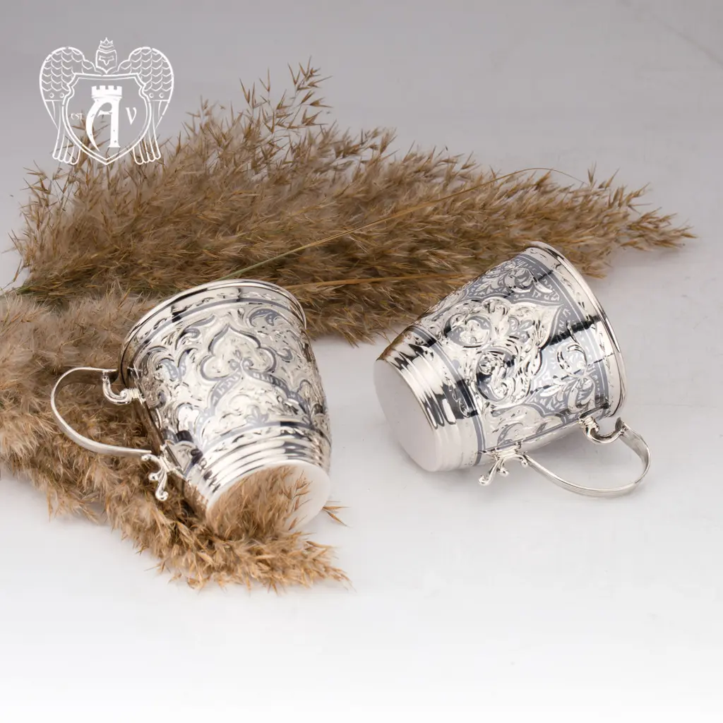 Кружка из серебра  «Патриция» - фото 2