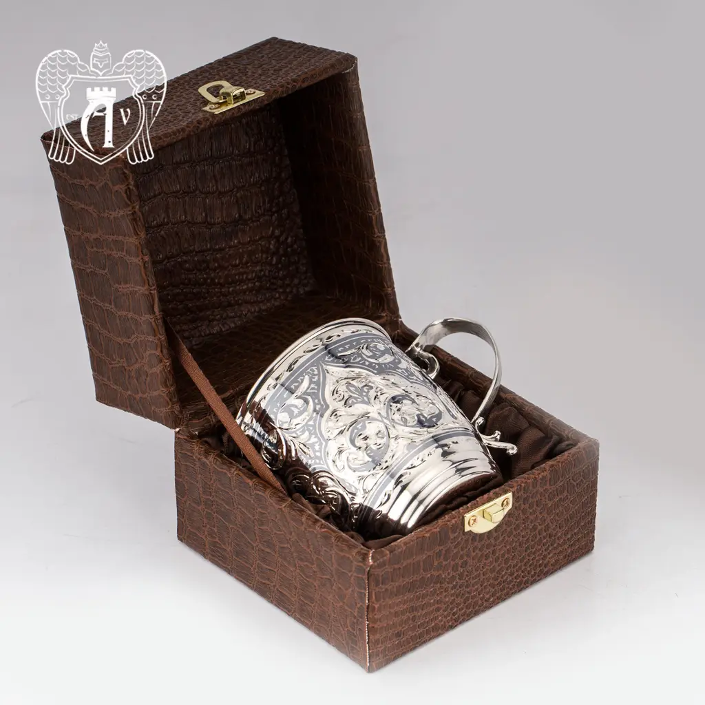 Кружка из серебра  «Патриция» - фото 4