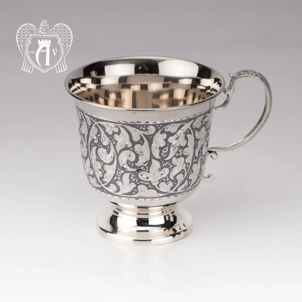 Кружка из серебра для напитков  «Миллиан» - фото 2