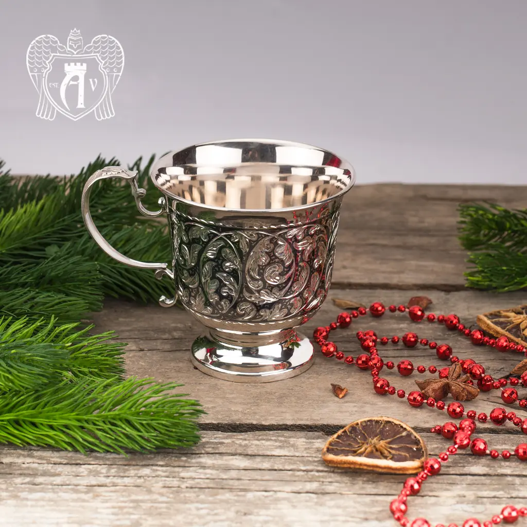 Кружка из серебра для напитков  «Миллиан» - фото 4