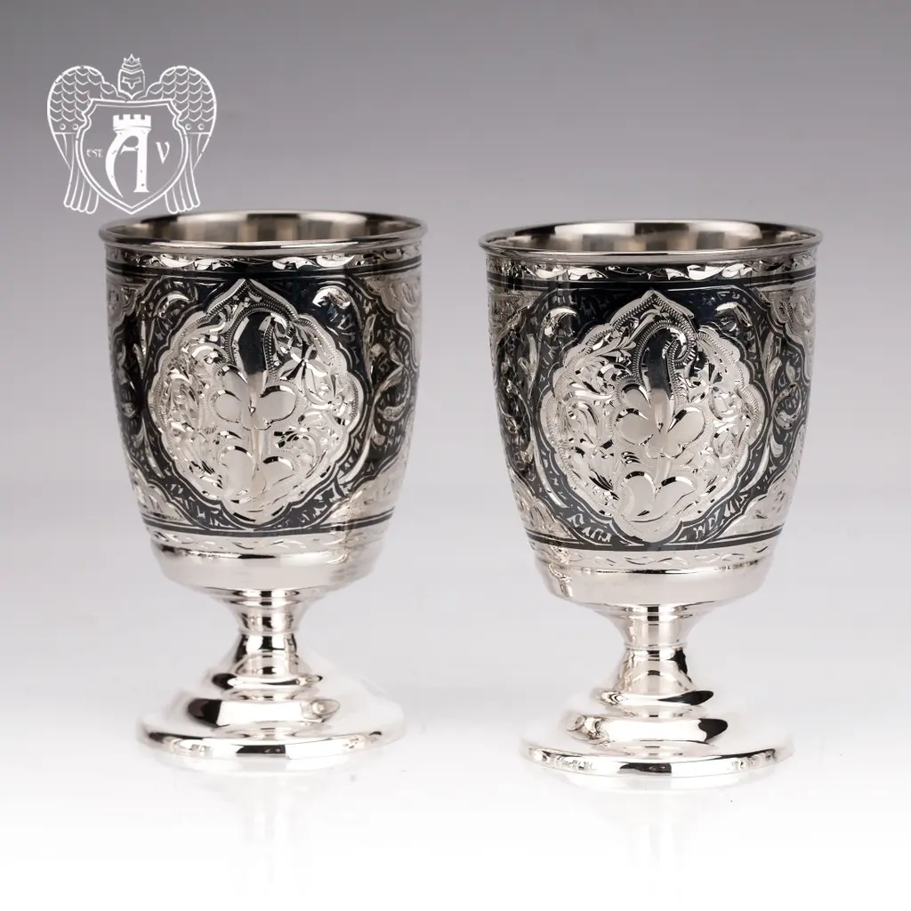 Серебряный стакан «Атика» - фото 2